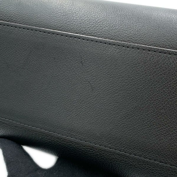 ルイヴィトン トートバッグ モノグラム カーフレザー キモノMM M40460 LOUIS VUITTON 黒 ブラック