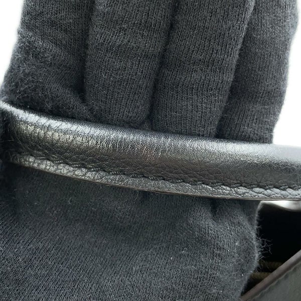 ルイヴィトン トートバッグ モノグラム カーフレザー キモノMM M40460 LOUIS VUITTON 黒 ブラック