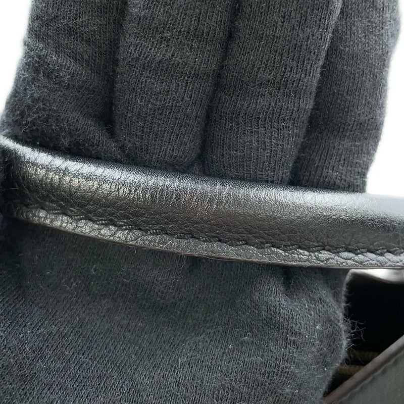 ルイヴィトン トートバッグ モノグラム カーフレザー キモノMM M40460 LOUIS VUITTON 黒 ブラック