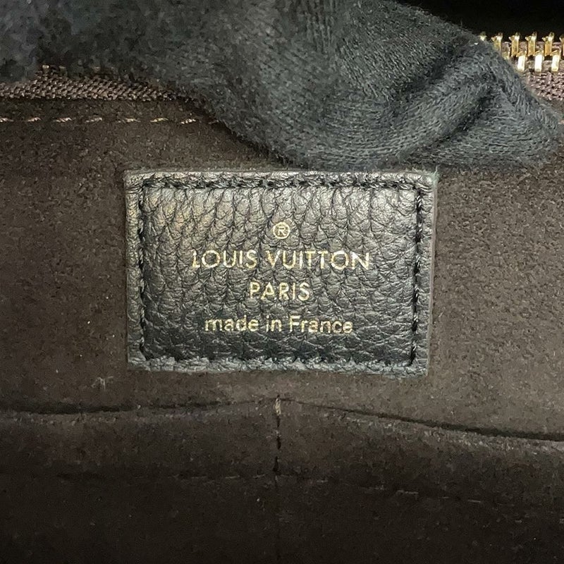 ルイヴィトン トートバッグ モノグラム カーフレザー キモノMM M40460 LOUIS VUITTON 黒 ブラック