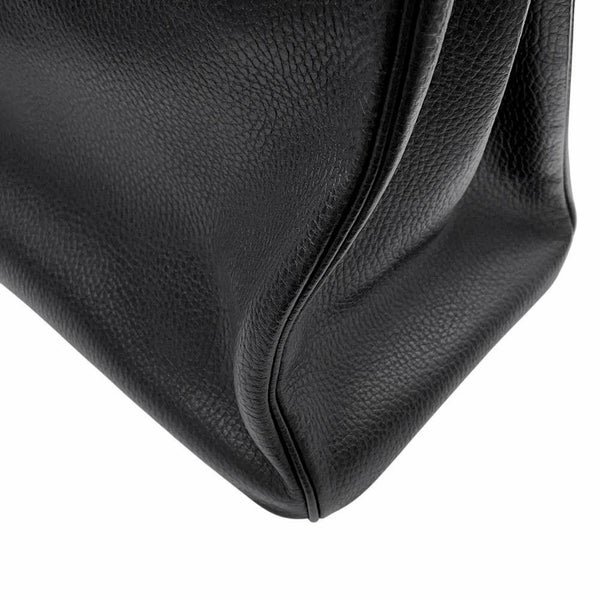 エルメス バーキン35 ブラック/ゴールド金具 アルデンヌ □B刻印 HERMES Birkin ハンドバッグ 黒