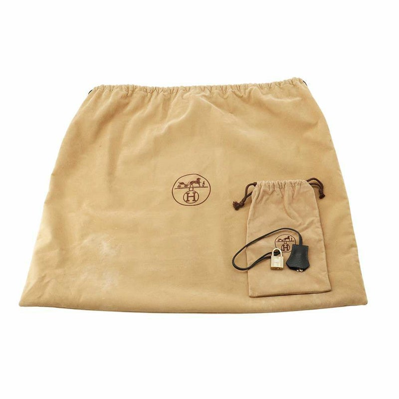 エルメス バーキン35 ブラック/ゴールド金具 アルデンヌ □B刻印 HERMES Birkin ハンドバッグ 黒