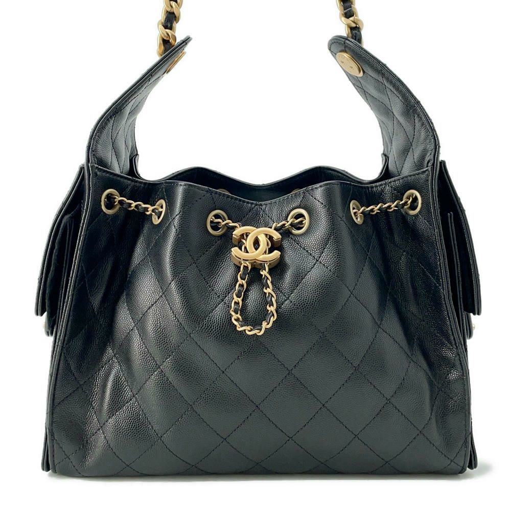 未使用同様 シャネル 正規品 チェーンバッグ♡ マトラッセ シャネル CHANEL マトラッセ25 Wチェーンショルダーバッグ