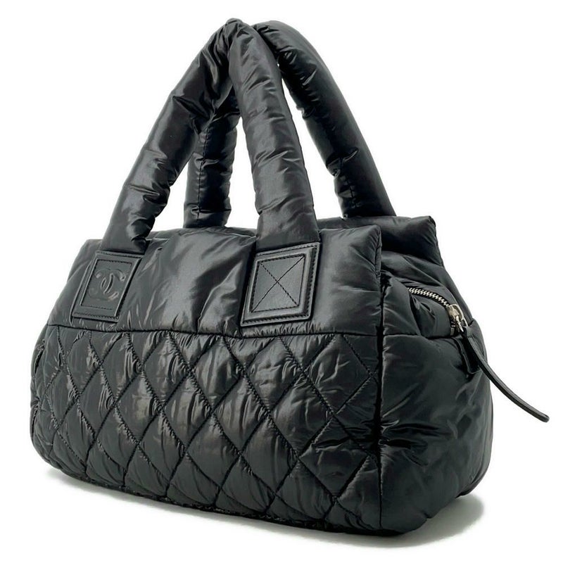 シャネル ハンドバッグ コココクーン マトラッセ ココマーク A48619 CHANEL バッグ ミニボストンバッグ 黒