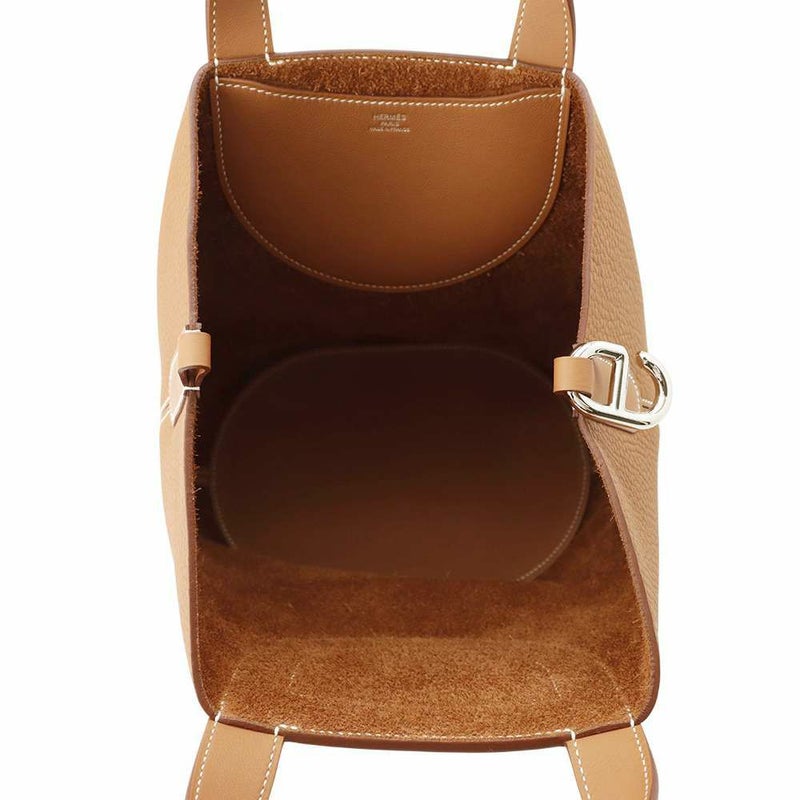 エルメス トートバッグ インザループ 23 ゴールド/シルバー金具 トリヨンクレマンス/スイフト K刻印