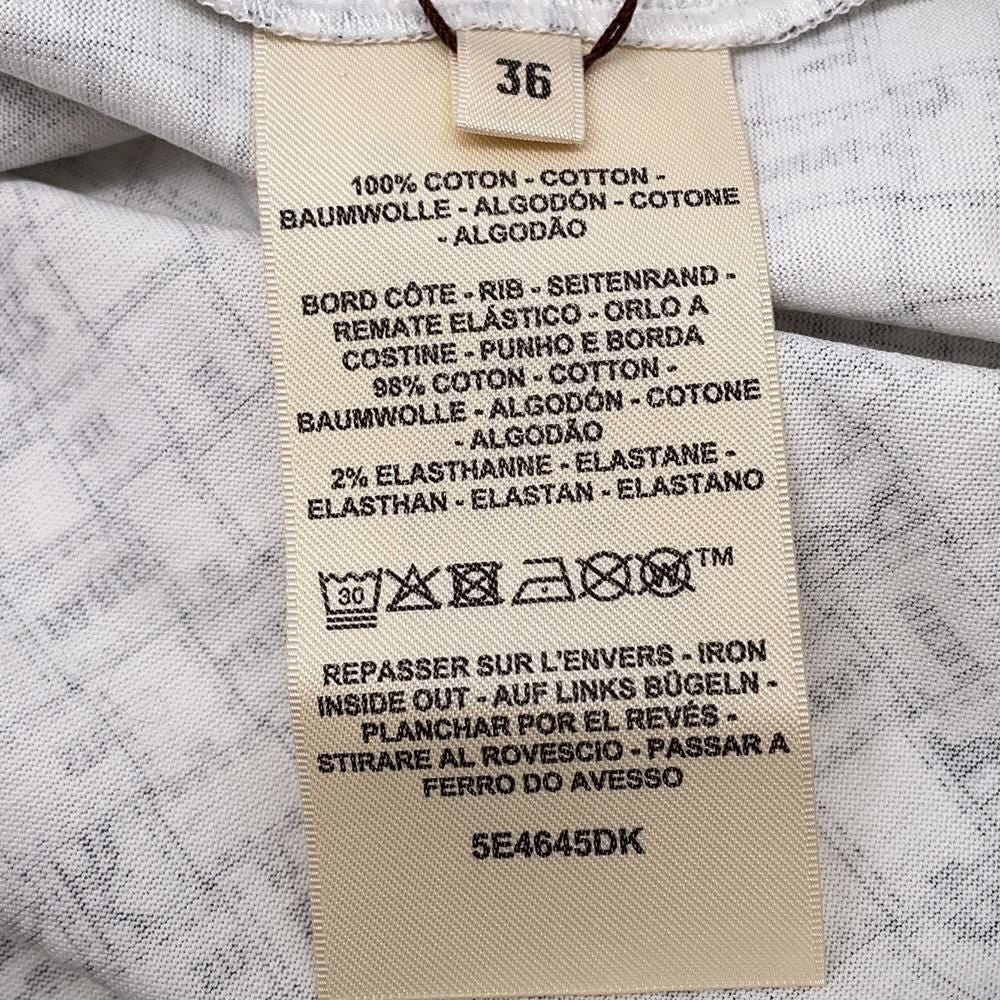 エルメス Tシャツ ボルデュック チェック コットン レディースサイズ