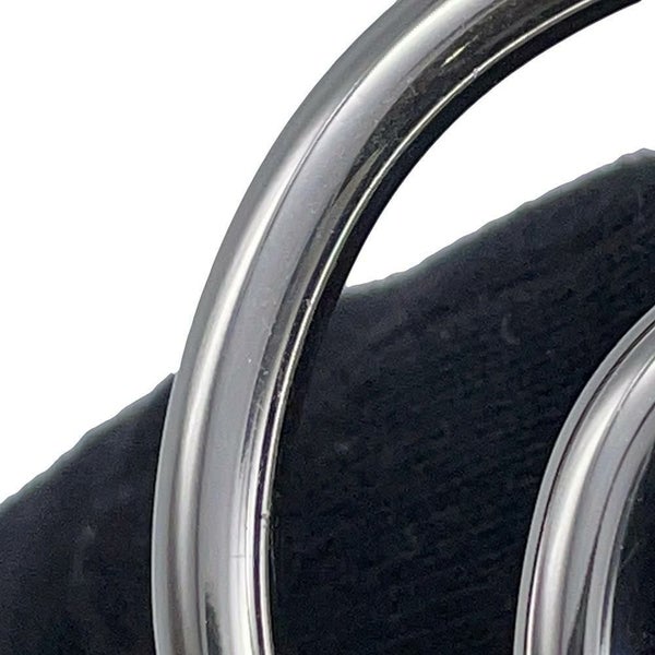 エルメス キーホルダー フェール・ア・シュヴァル Fer a Cheval オレンジ/シルバー金具 キーリング