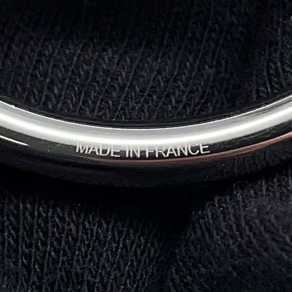 エルメス キーホルダー フェール・ア・シュヴァル Fer a Cheval オレンジ/シルバー金具 キーリング