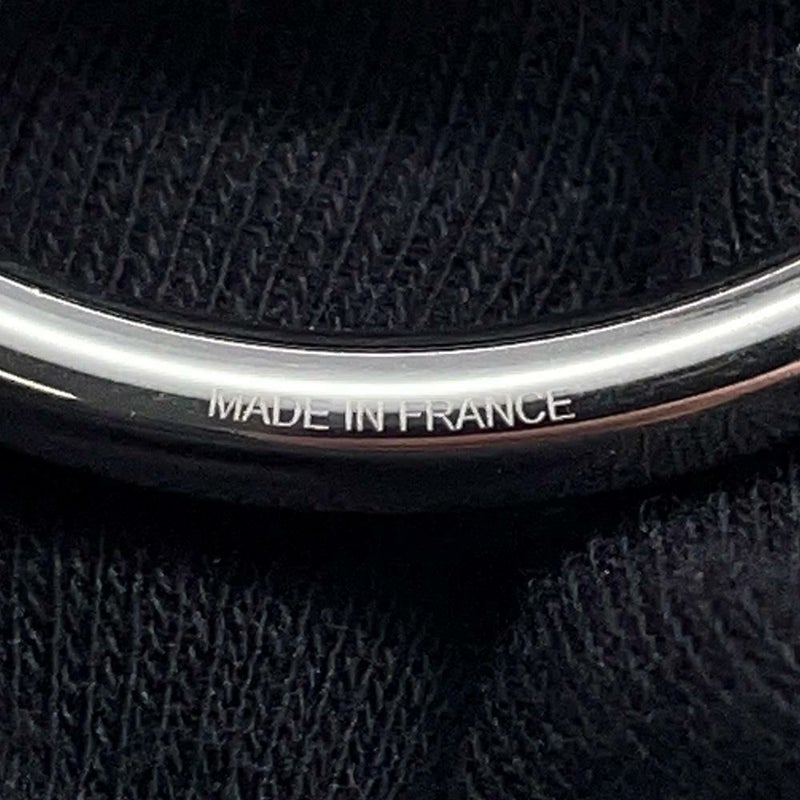 エルメス キーホルダー フェール・ア・シュヴァル Fer a Cheval オレンジ/シルバー金具 キーリング