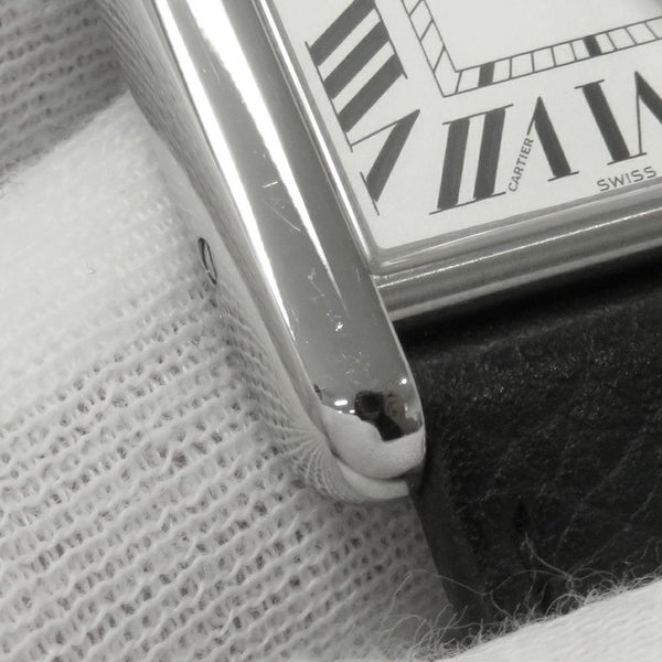 カルティエ タンク マスト LM WSTA0041 Cartier 腕時計 シルバー文字盤