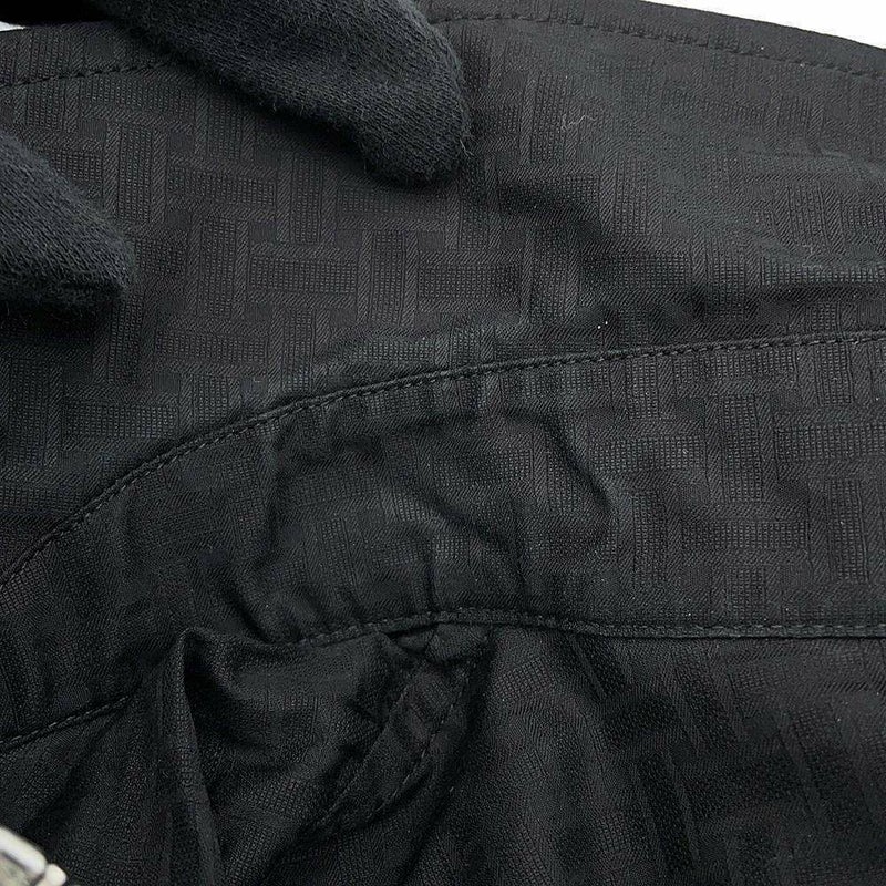 エルメス ワンピース ジップアップ・ドレス モザイク モチーフ サイズ40 HERMES アパレル 黒