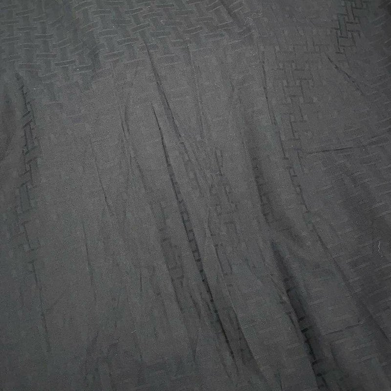 エルメス ワンピース ジップアップ・ドレス モザイク モチーフ サイズ40 HERMES アパレル 黒