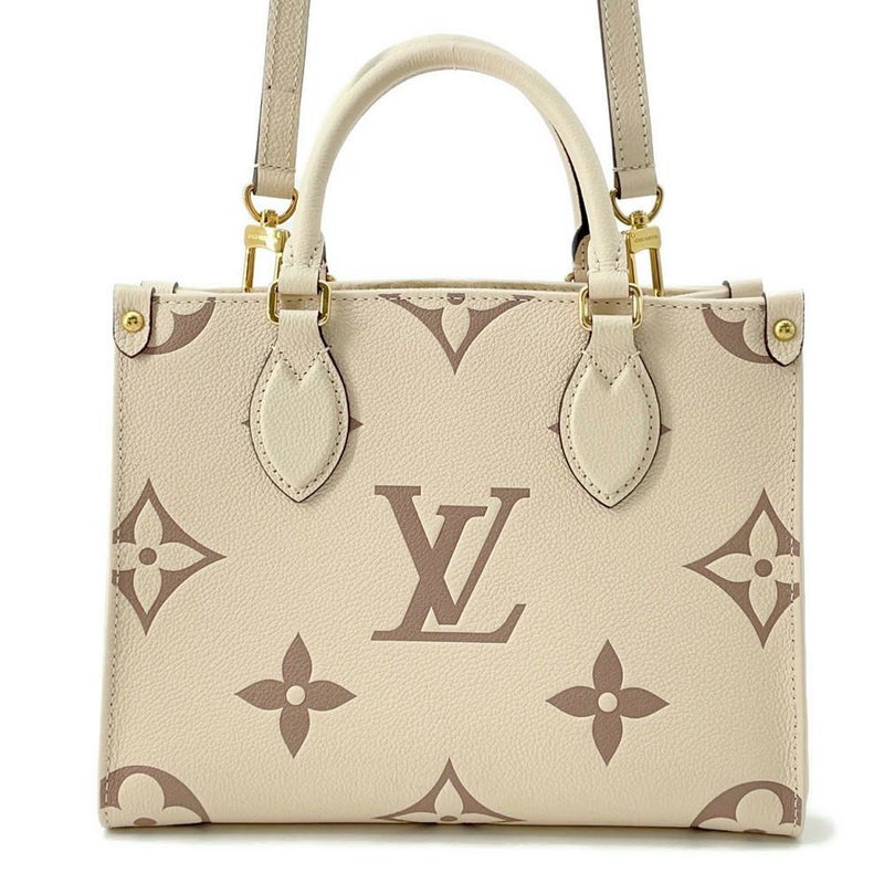 ルイヴィトン ハンドバッグ モノグラム・アンプラント オンザゴーPM M45654 LOUIS VUITTON 2way