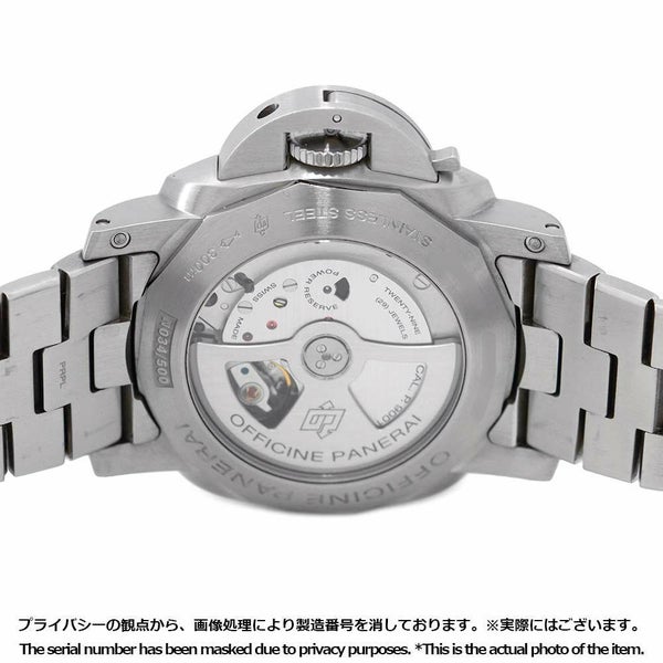 パネライ ルミノール 1950 3デイズ GMT PAM00329 PANERAI 腕時計 黒文字盤