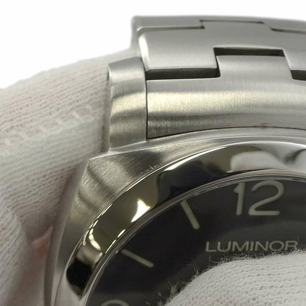 パネライ ルミノール 1950 3デイズ GMT PAM00329 PANERAI 腕時計 黒文字盤
