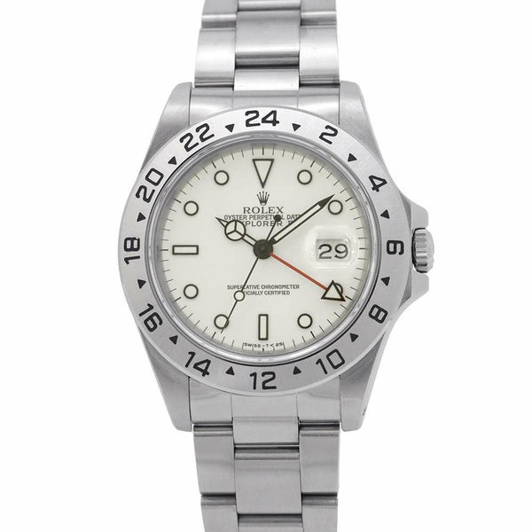 ロレックス エクスプローラー2 X番 16570 ROLEX 腕時計 白文字盤