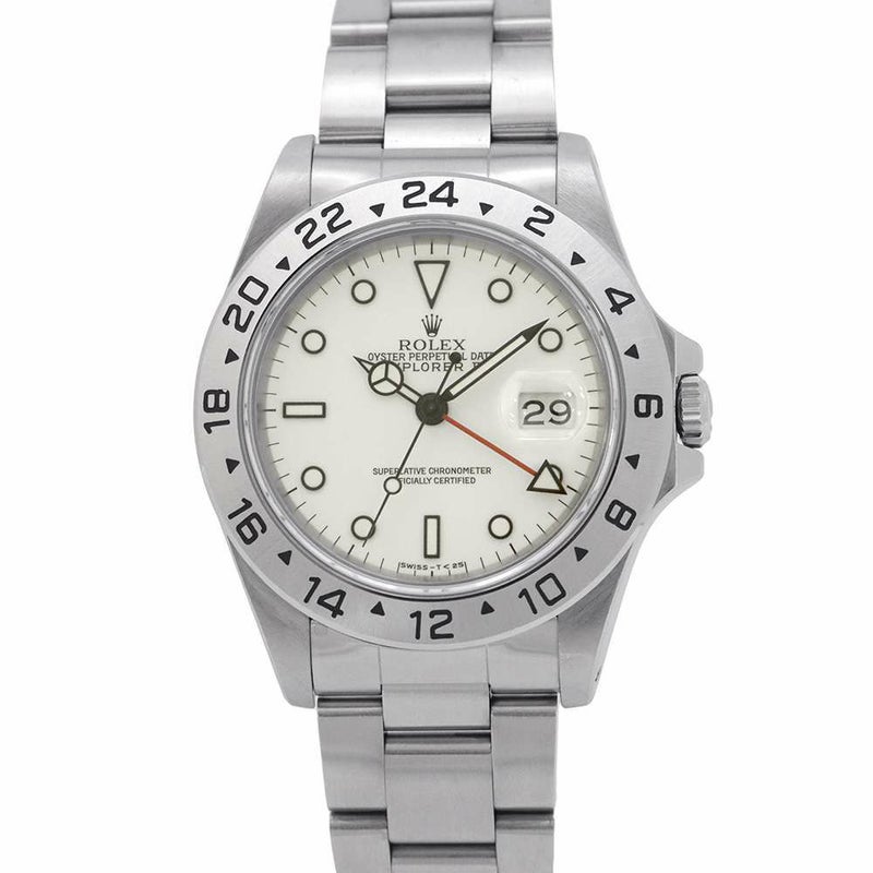 ロレックス エクスプローラー2 X番 16570 ROLEX 腕時計 白文字盤