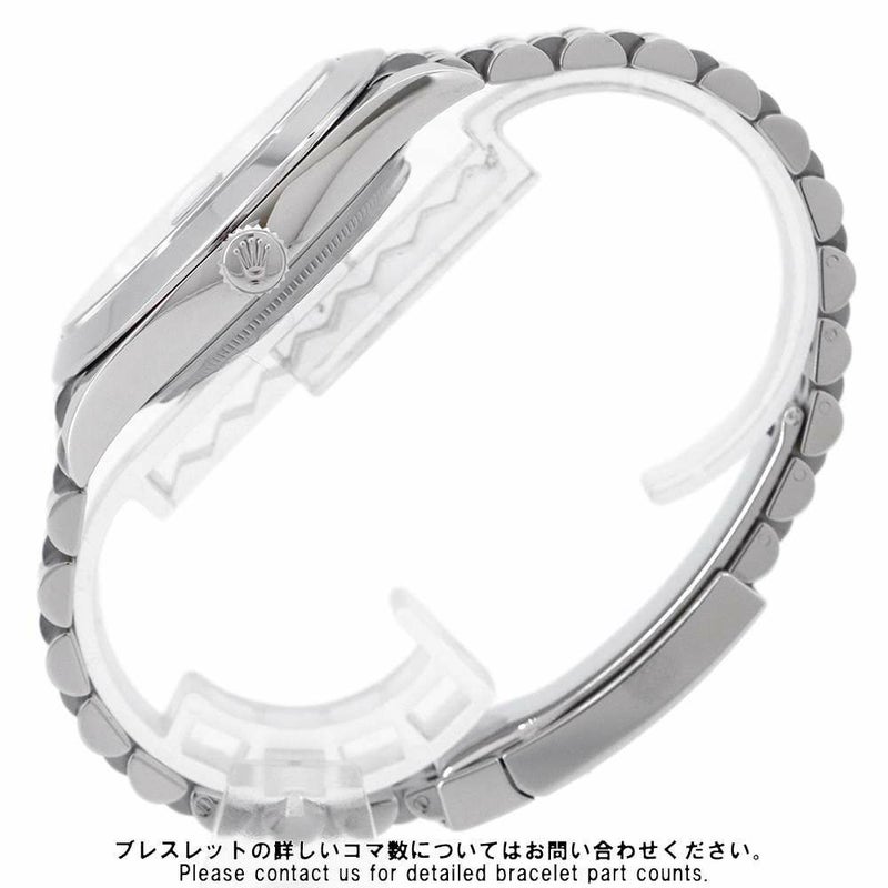 ロレックス デイトジャスト41 ランダムシリアル ルーレット 126300 ROLEX 腕時計 ブライトブルー文字盤