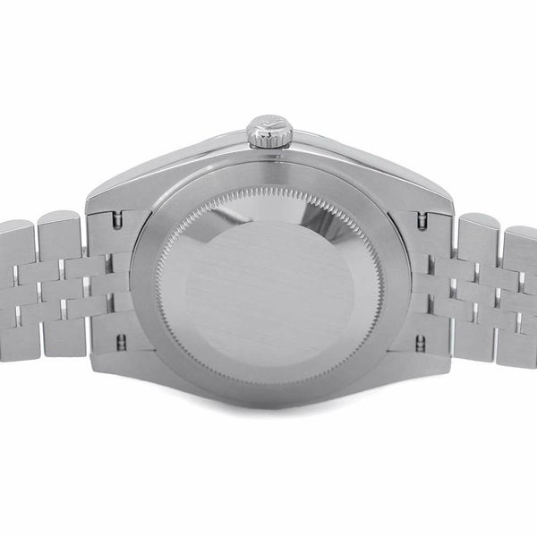 ロレックス デイトジャスト41 ランダムシリアル ルーレット 126300 ROLEX 腕時計 ブライトブルー文字盤