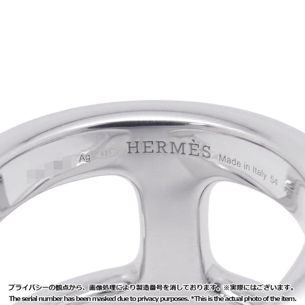 エルメス リング オスモズGM Osmose SV925シルバー リングサイズ54 HERMES ジュエリー 指輪