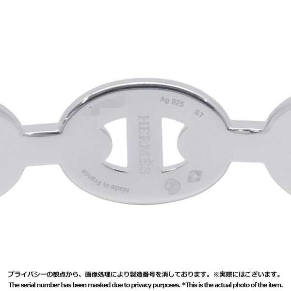 エルメス ブレスレット シェーヌダンクル アンシェネ バングル SV925シルバー サイズST HERMES バングル