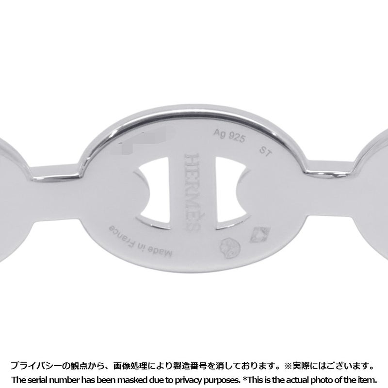エルメス ブレスレット シェーヌダンクル アンシェネ バングル SV925シルバー サイズST HERMES バングル