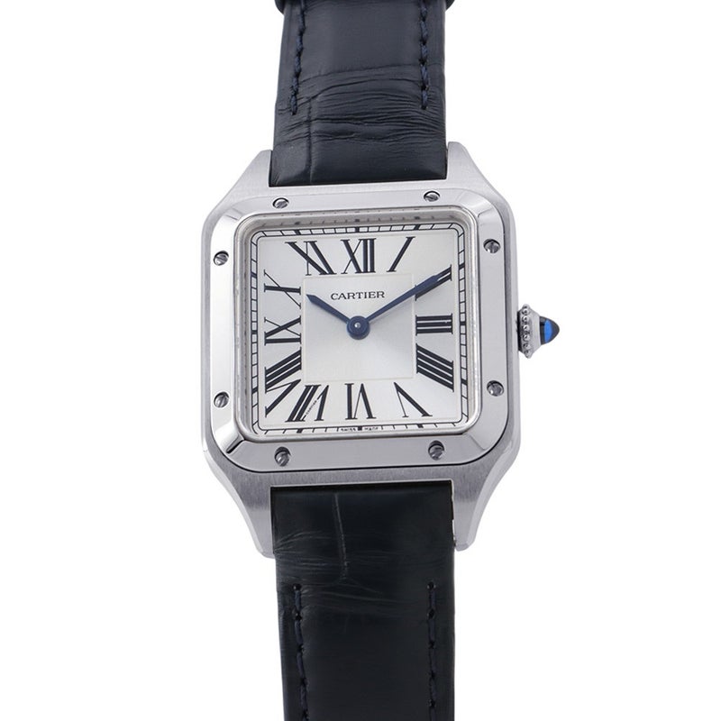 カルティエ サントス デュモン SM WSSA0086 Cartier 腕時計 シルバー文字盤