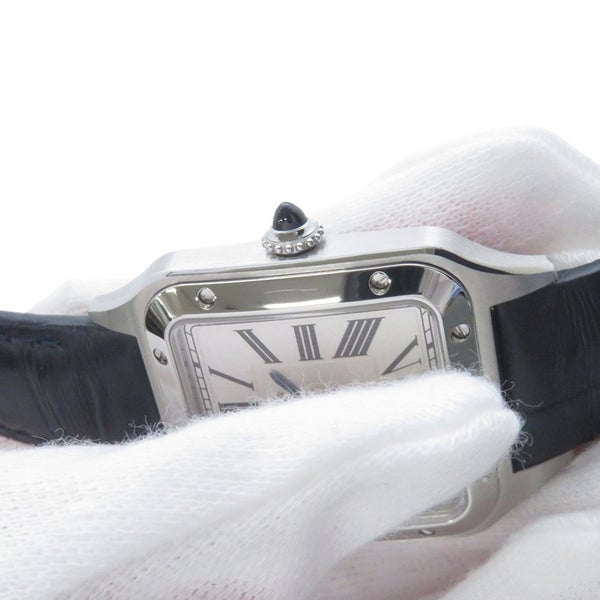 カルティエ サントス デュモン SM WSSA0086 Cartier 腕時計 シルバー文字盤