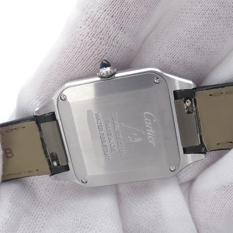 カルティエ サントス デュモン SM WSSA0086 Cartier 腕時計 シルバー文字盤