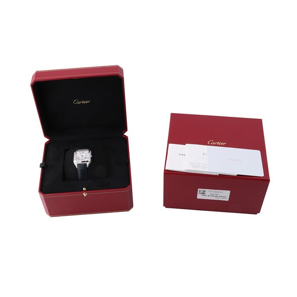 カルティエ サントス デュモン SM WSSA0086 Cartier 腕時計 シルバー文字盤