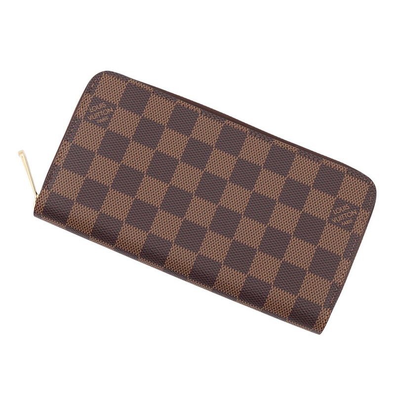 ルイヴィトン 長財布 ダミエ ・エベヌ ジッピー・ウォレット N41661 LOUIS VUITTON ラウンドファスナー