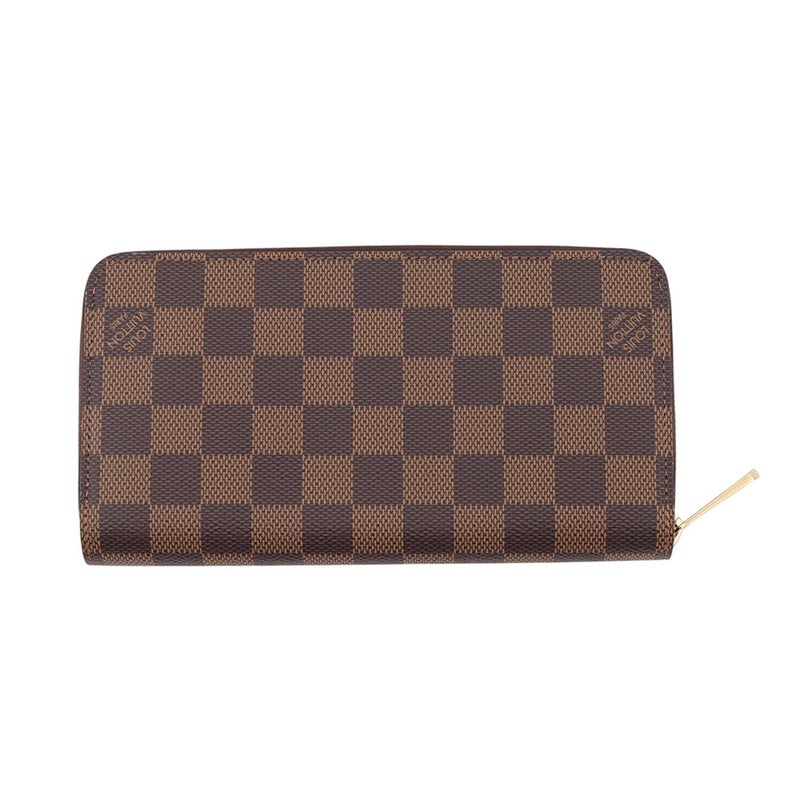 ルイヴィトン 長財布 ダミエ ・エベヌ ジッピー・ウォレット N41661 LOUIS VUITTON ラウンドファスナー