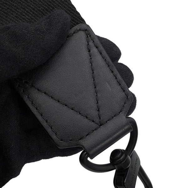 ルイヴィトン ショルダーバッグ グレインカーフレザー LV アエログラム シティ・キーポル M59255 LOUIS VUITTON 黒 ブラック