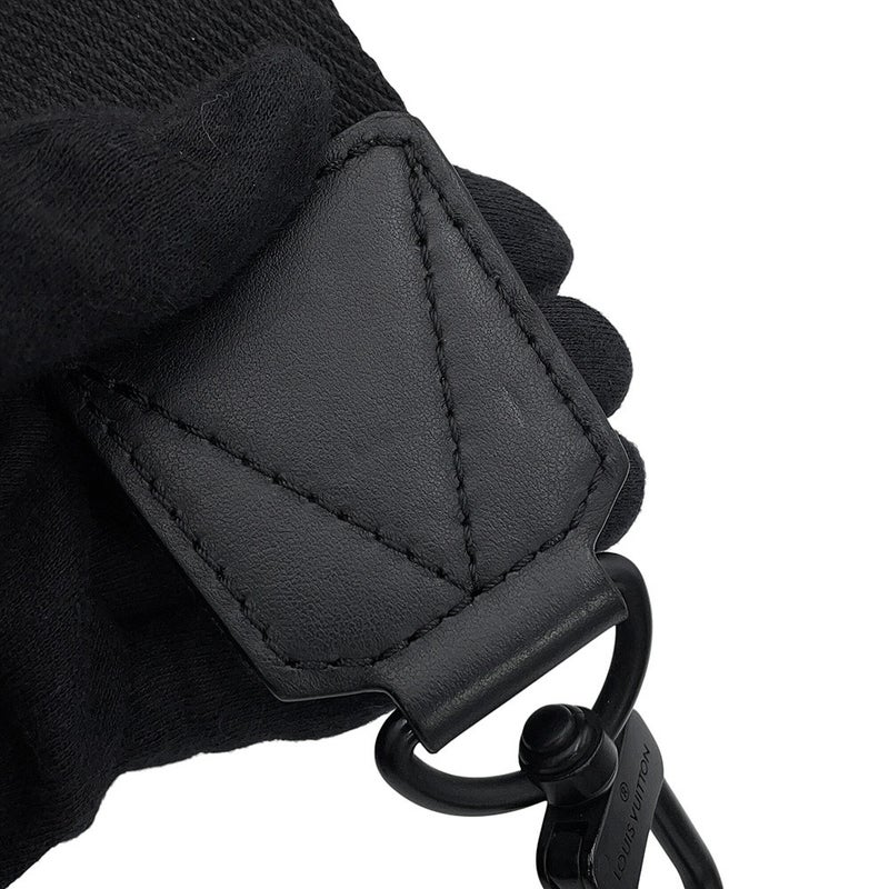 ルイヴィトン ショルダーバッグ グレインカーフレザー LV アエログラム シティ・キーポル M59255 LOUIS VUITTON 黒 ブラック