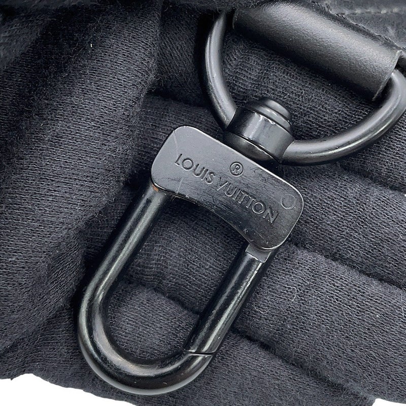 ルイヴィトン ショルダーバッグ グレインカーフレザー LV アエログラム シティ・キーポル M59255 LOUIS VUITTON 黒 ブラック