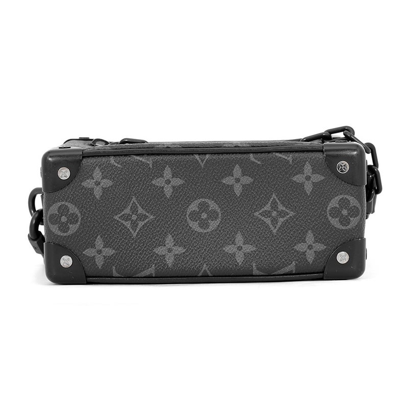ルイヴィトン ショルダーバッグ モノグラム・エクリプス ミニ・ソフトトランク M44735 LOUIS VUITTON 黒 ブラック