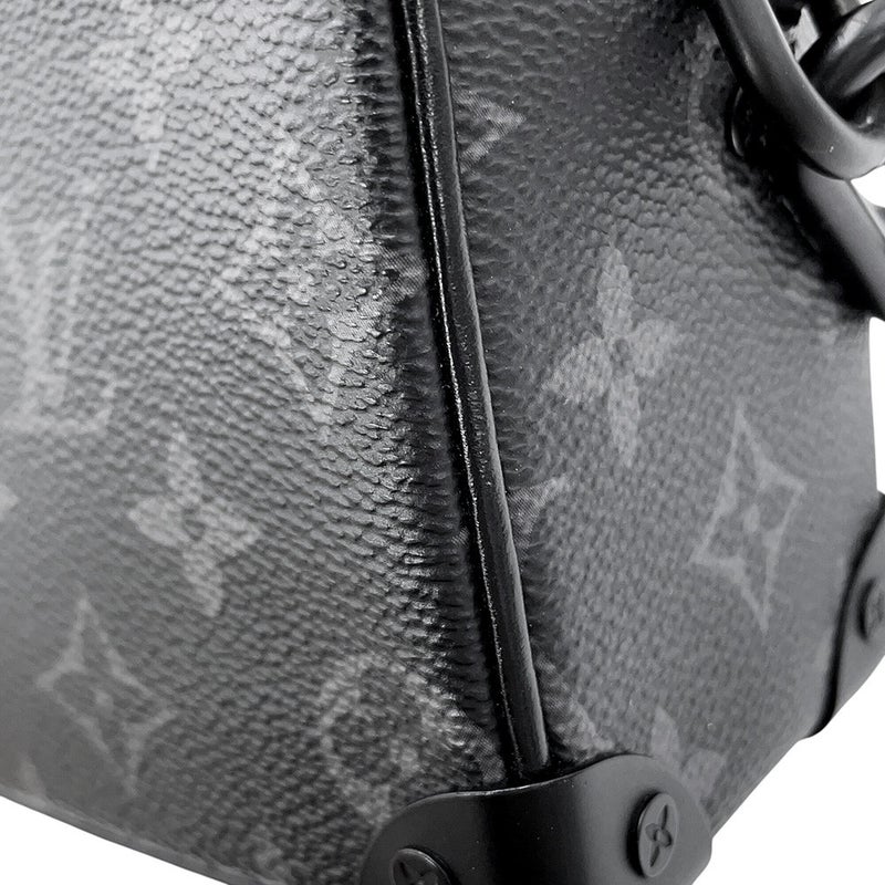 ルイヴィトン ショルダーバッグ モノグラム・エクリプス ミニ・ソフトトランク M44735 LOUIS VUITTON 黒 ブラック