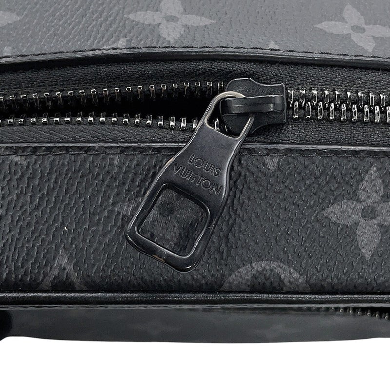 ルイヴィトン ショルダーバッグ モノグラム・エクリプス ミニ・ソフトトランク M44735 LOUIS VUITTON 黒 ブラック