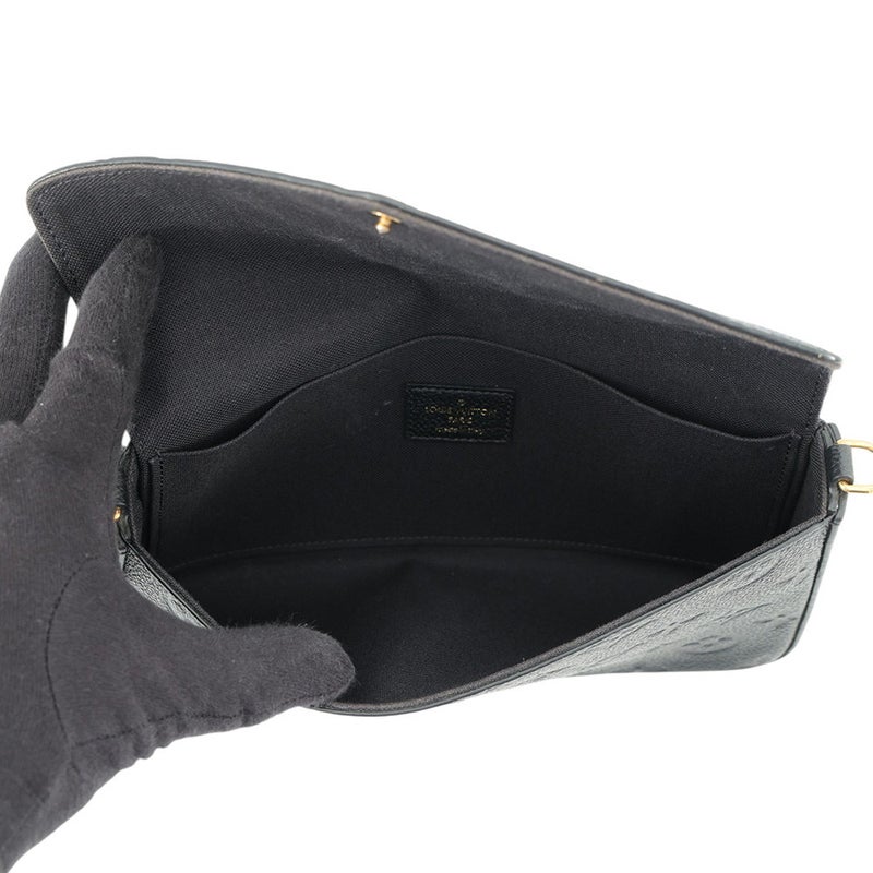 ルイヴィトン チェーンウォレット モノグラム・アンプラント ポシェット・フェリシー M64064 LOUIS VUITTON 黒 ブラック