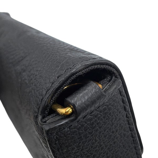 ルイヴィトン チェーンウォレット モノグラム・アンプラント ポシェット・フェリシー M64064 LOUIS VUITTON 黒 ブラック