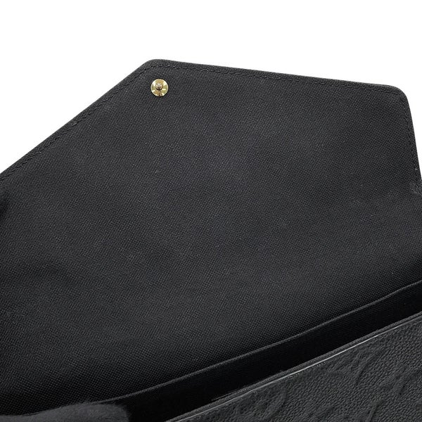 ルイヴィトン チェーンウォレット モノグラム・アンプラント ポシェット・フェリシー M64064 LOUIS VUITTON 黒 ブラック
