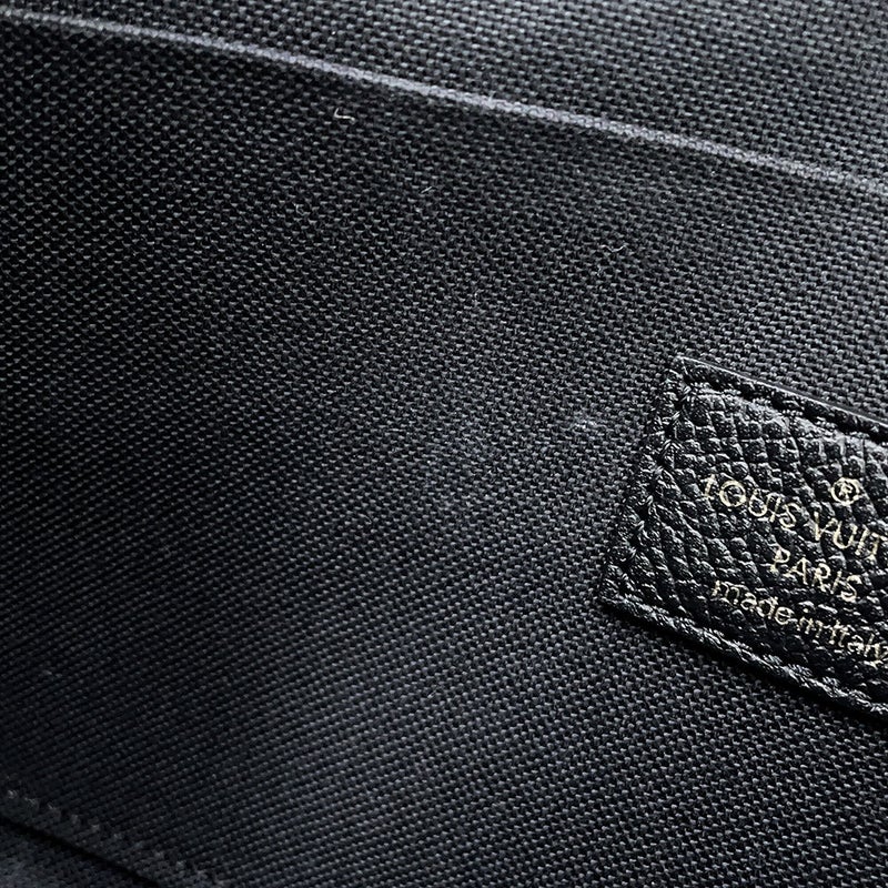 ルイヴィトン チェーンウォレット モノグラム・アンプラント ポシェット・フェリシー M64064 LOUIS VUITTON 黒 ブラック