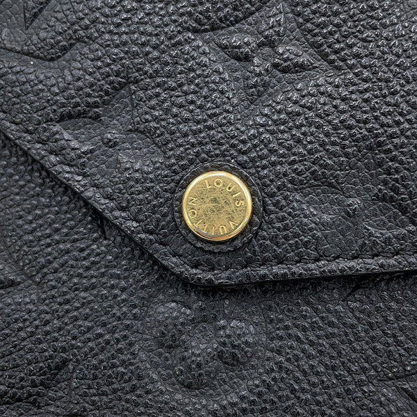 ルイヴィトン チェーンウォレット モノグラム・アンプラント ポシェット・フェリシー M64064 LOUIS VUITTON 黒 ブラック