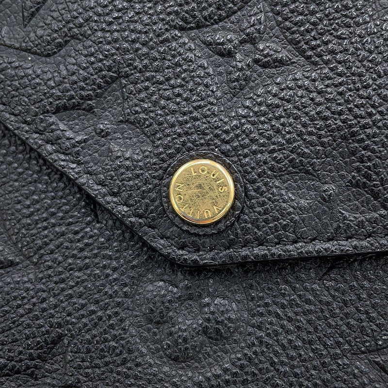 ルイヴィトン チェーンウォレット モノグラム・アンプラント ポシェット・フェリシー M64064 LOUIS VUITTON 黒 ブラック