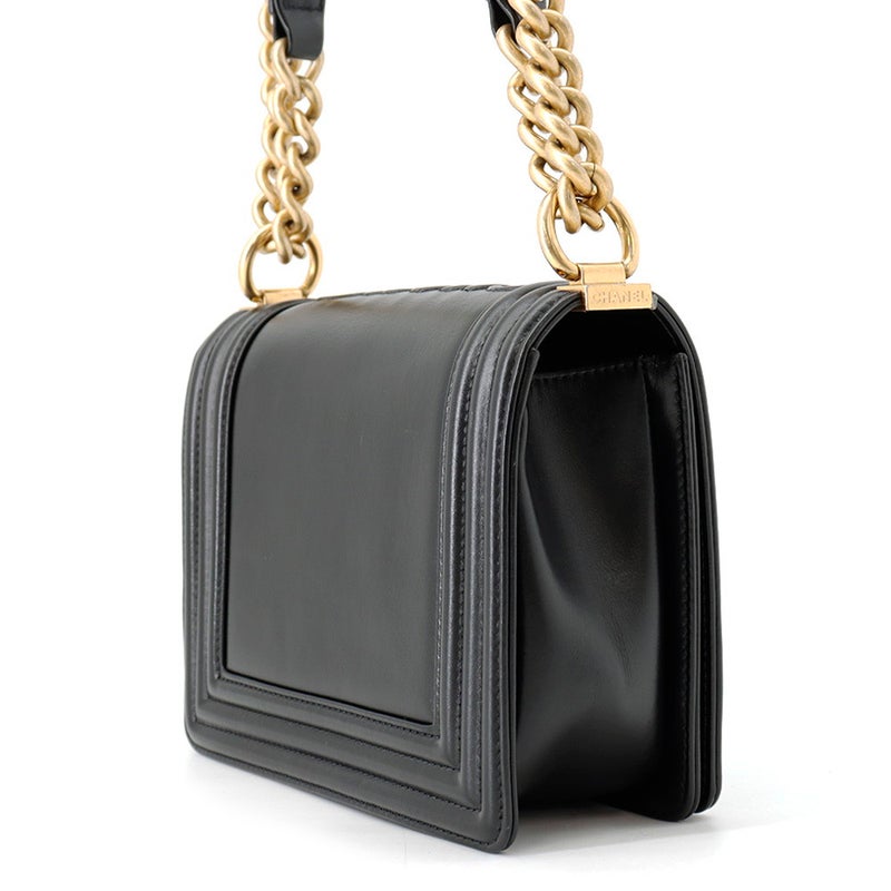 シャネル チェーンショルダーバッグ ボーイシャネル AS3018 CHANEL ミニバッグ 黒