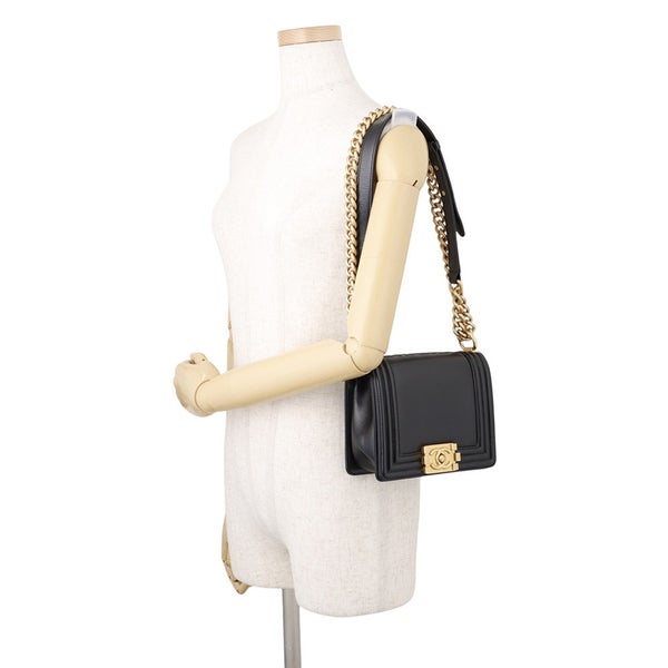 シャネル チェーンショルダーバッグ ボーイシャネル AS3018 CHANEL ミニバッグ 黒