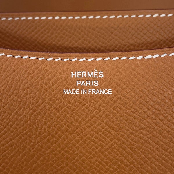 エルメス ショルダーバッグ ミニ コンスタンス3 ミロワール ゴールド/シルバー金具 エプソン K刻印 HERMES Constance
