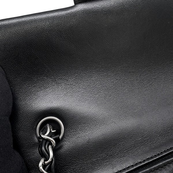 シャネル チェーンショルダーバッグ ミニマトラッセ ココマーク ラムスキン A69900 CHANEL バッグ 黒