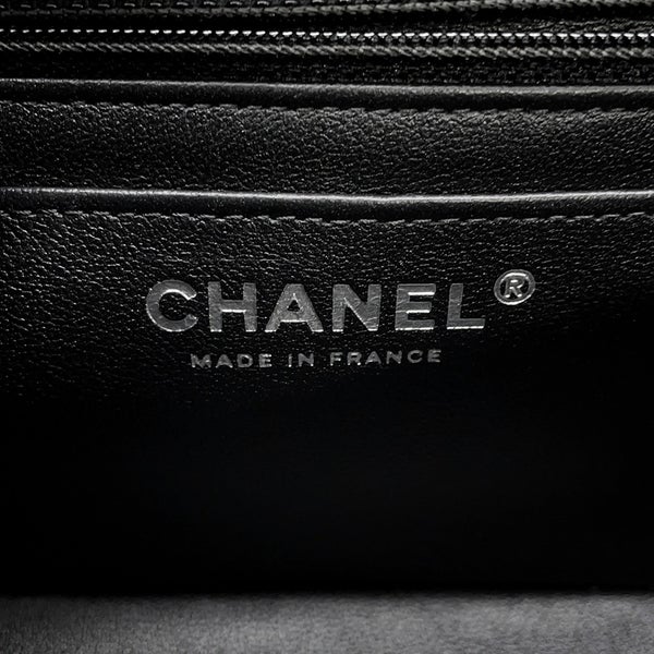 シャネル チェーンショルダーバッグ ミニマトラッセ ココマーク ラムスキン A69900 CHANEL バッグ 黒