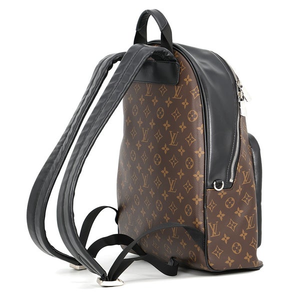 ルイヴィトン リュック モノグラム・マカサー ジョッシュ NV M45349 LOUIS VUITTON ヴィトン バッグパック 黒 ブラック